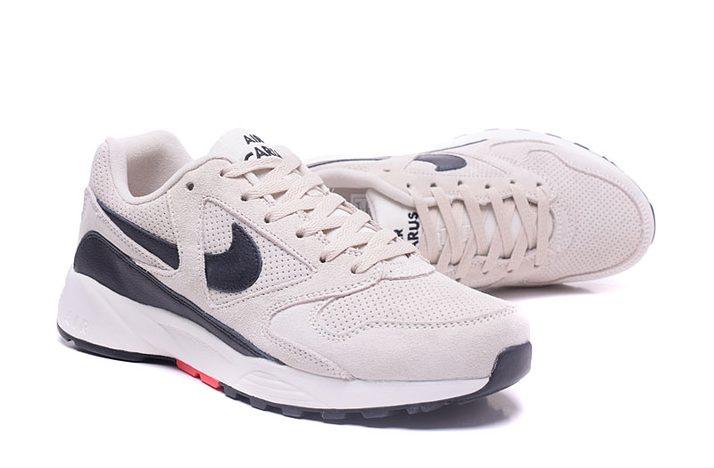 Nike Air Icarus Extra QS White Black Shoes - Click Image to Close